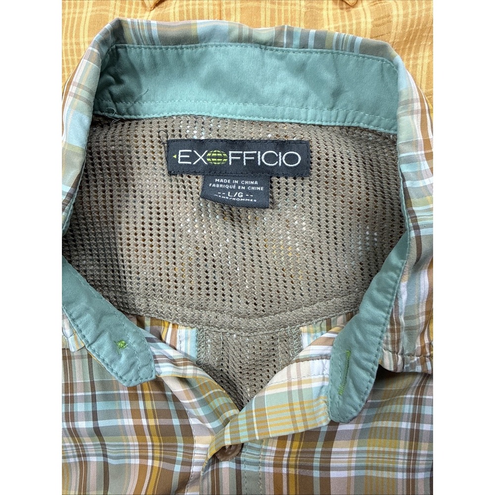 ExOfficio Men's Bundle 3 Pack of Large Vented Hiking Mesh Outdoor S/S Shirts GUC - Picture 4 of 16